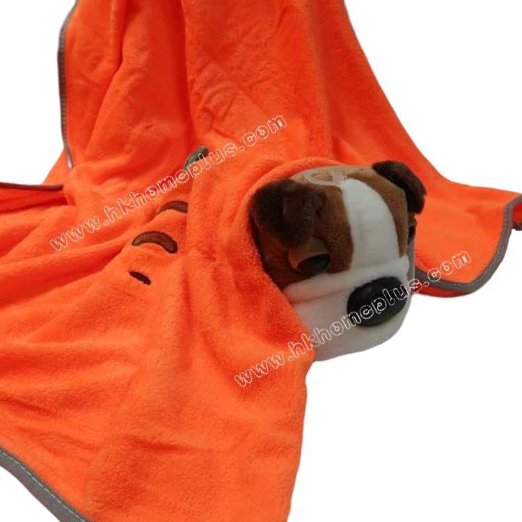 寵物卡通珊瑚絨毛毯