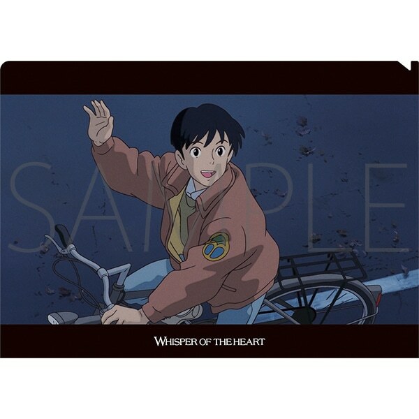 A4透明文件夾 心之谷 騎自行車的聖司