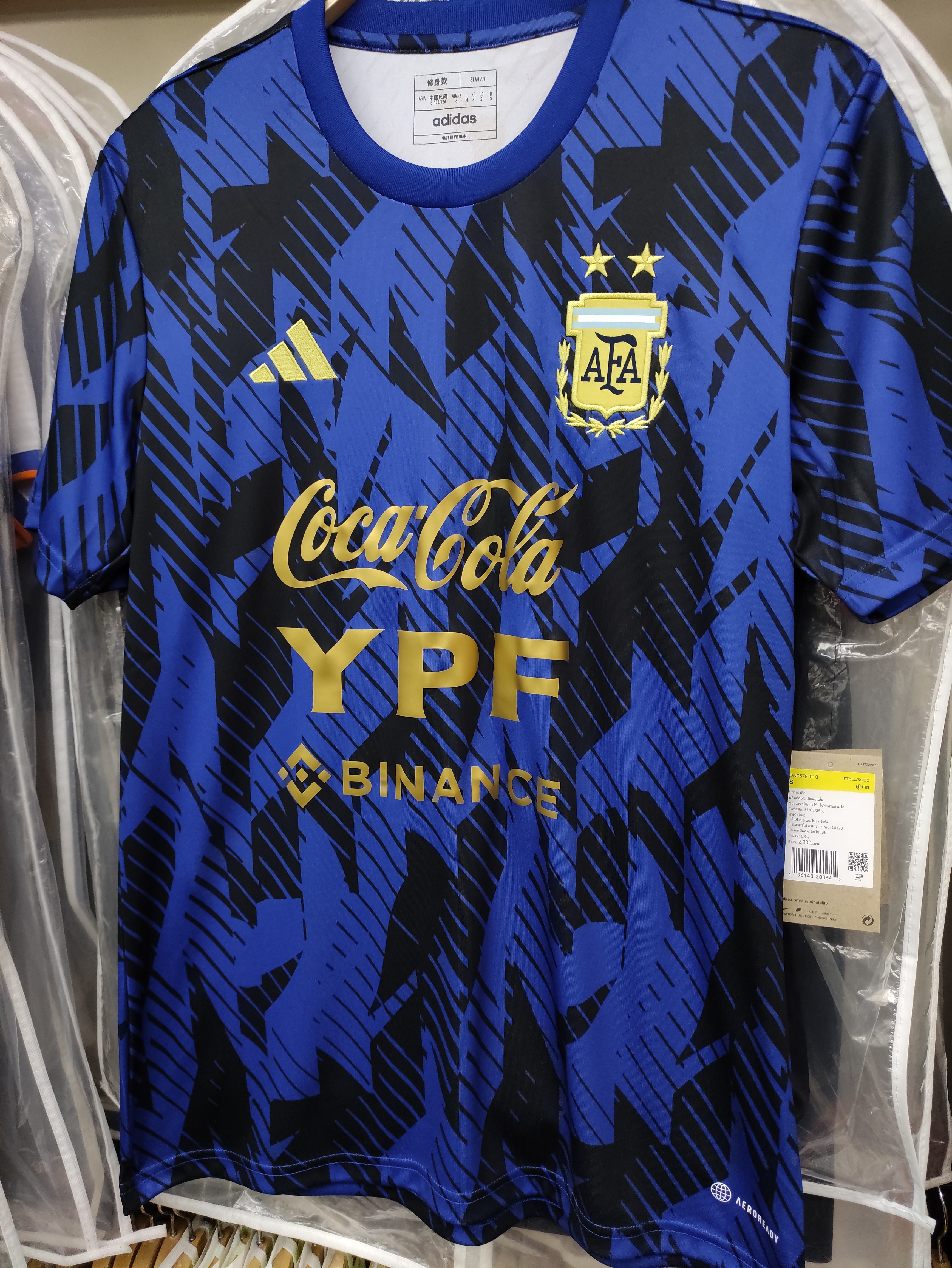 2022阿根廷國家隊Pre Match訓練服