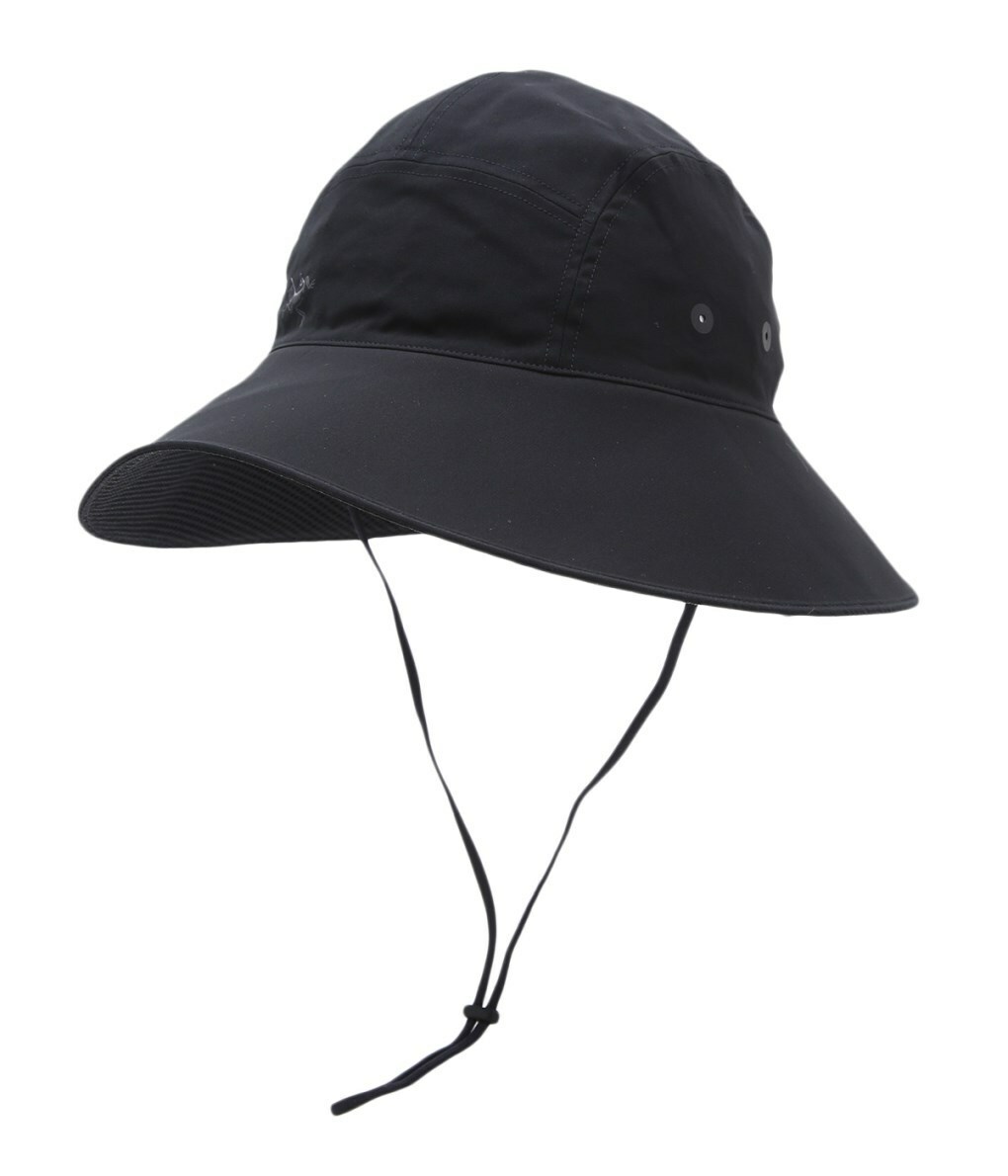 Arcteryx 始祖鳥 SINSOLA 遮陽帽 抗UV 黑色 NOV