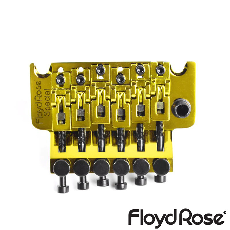 限量 Floyd Rose Special Vibe FRTSVGR 黃金花色 大搖座 總成
