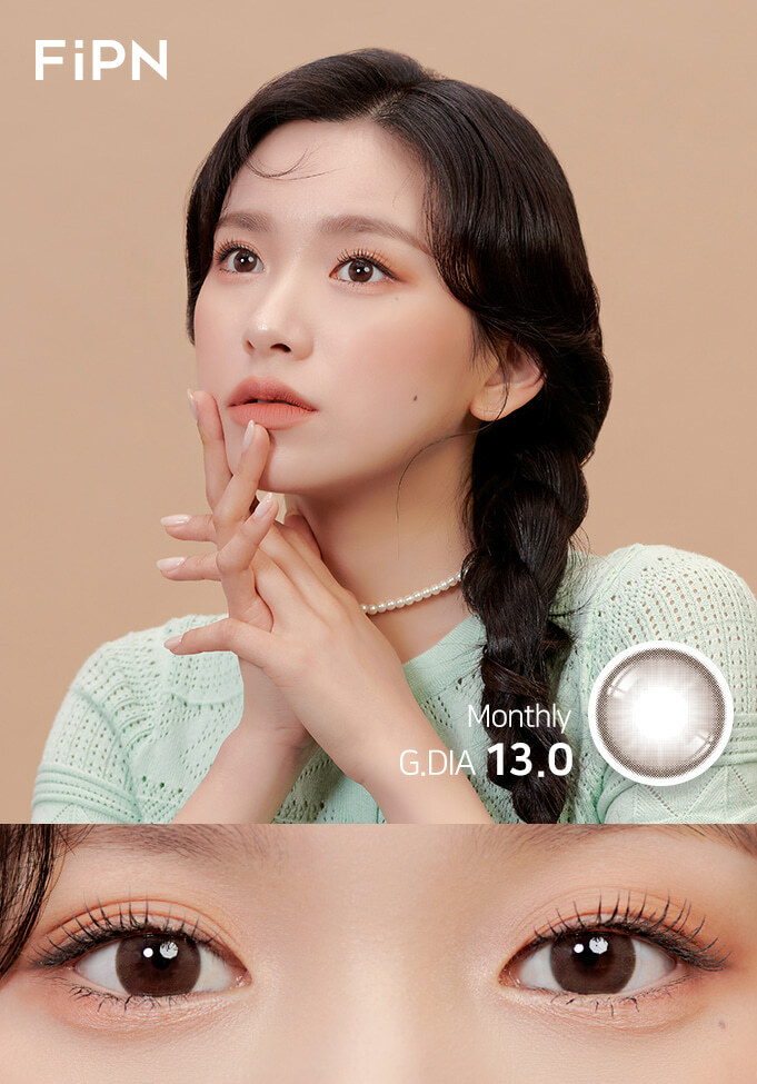FiPN Navid 1 Month Copper  每月拋棄型彩妝隱形眼鏡｜每盒2片