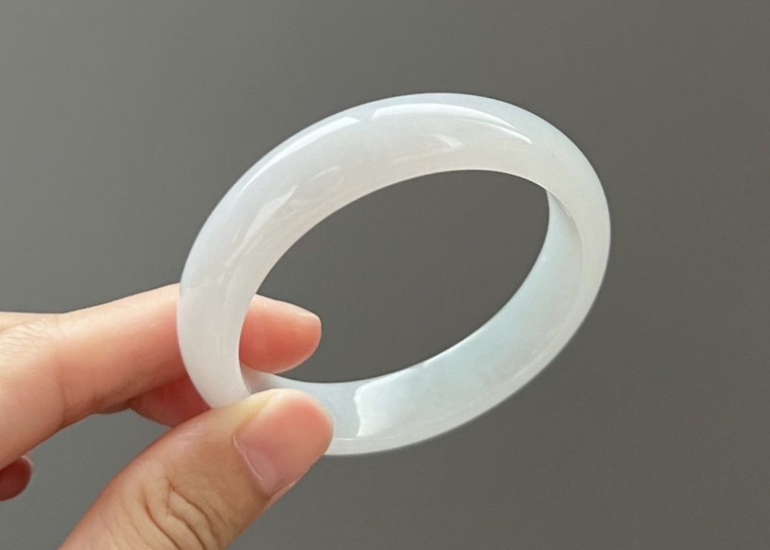 珍藏級冰種木那白月光