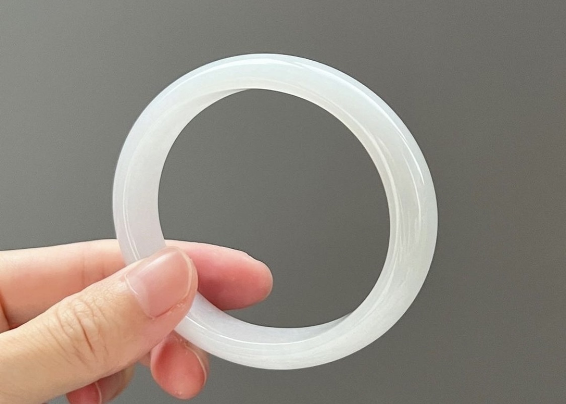 珍藏級冰種木那白月光