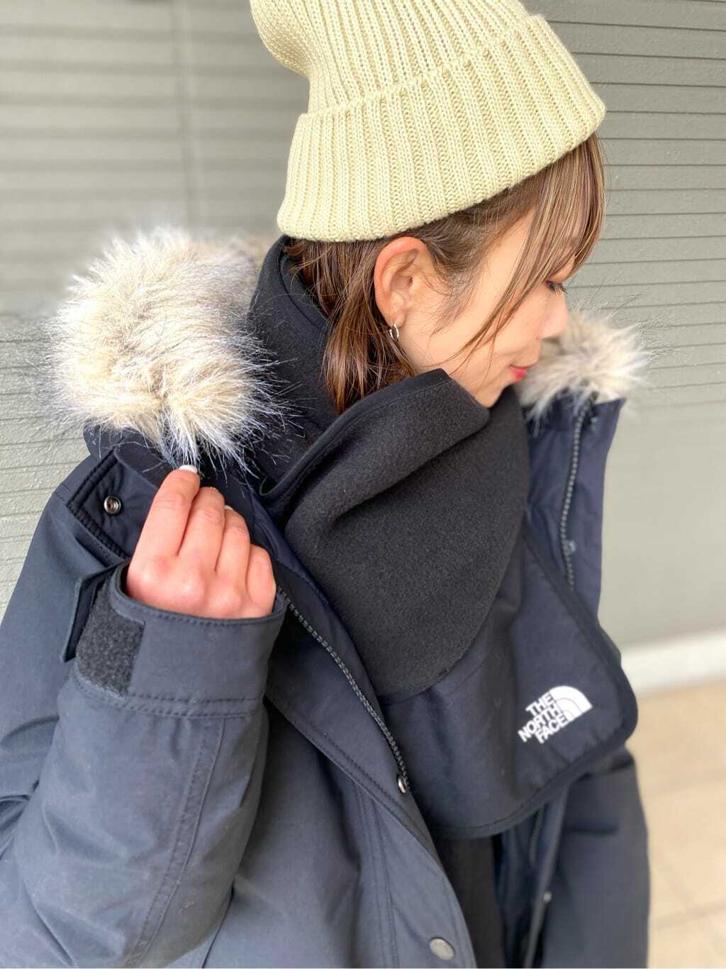 日本 TNF  絨毛圍巾