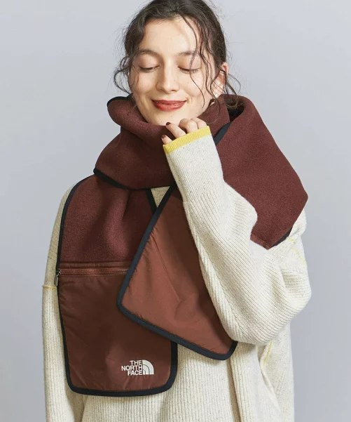 日本 TNF  絨毛圍巾