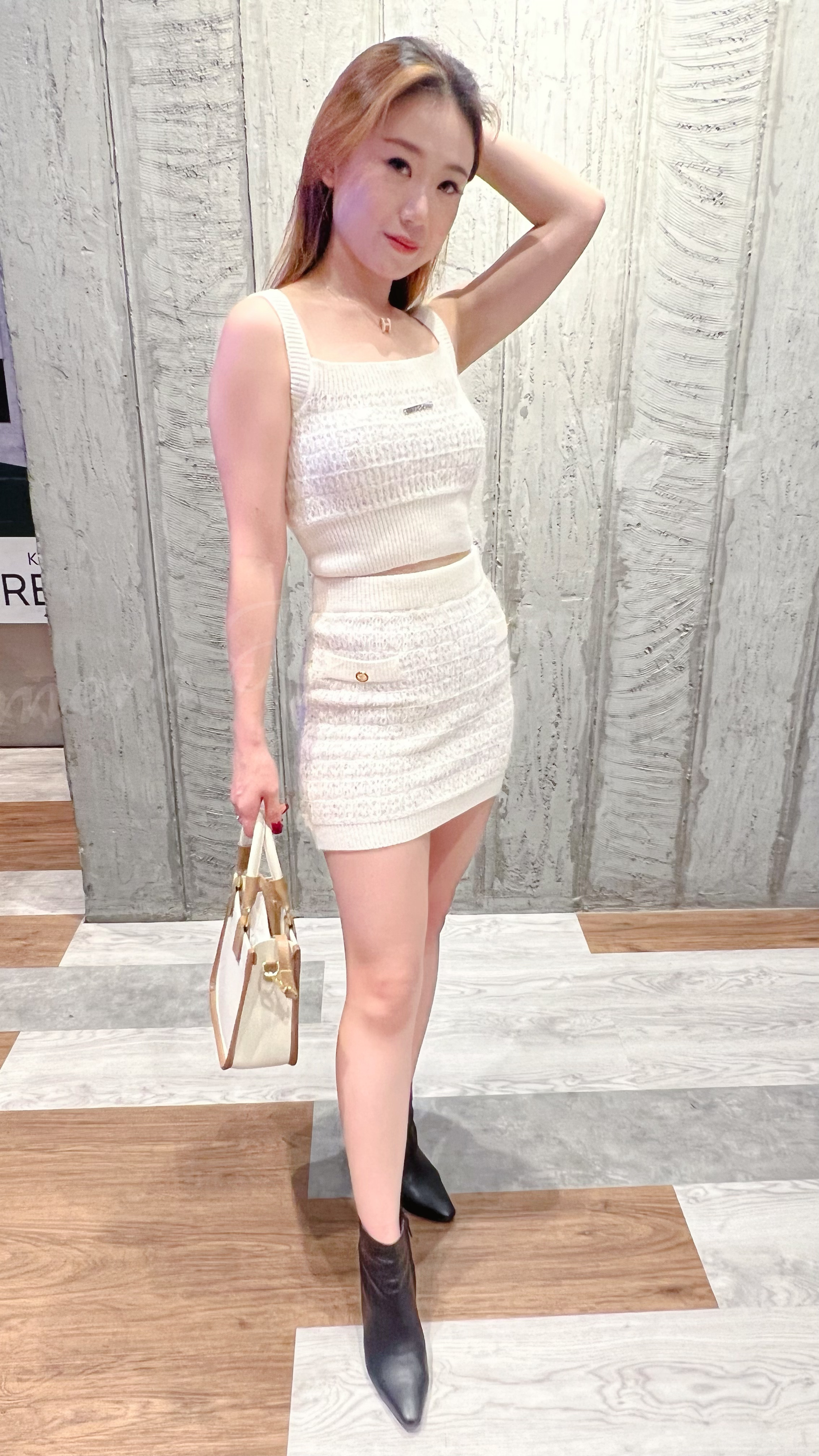 ST22W1227 溫柔小香女團3件套裝