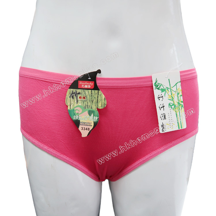 4條裝 女裝低腰竹纖維內褲