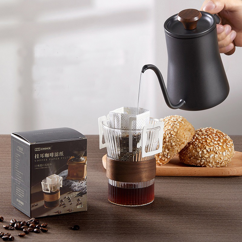 【Hook's嚴選】日本掛耳濾袋咖啡 濾紙咖啡過濾紙 咖啡濾網 手沖滴漏咖啡粉掛耳袋