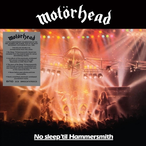 Motorhead - No Sleep 'til Hammersmith: 40th Anniversary Edition 2CD