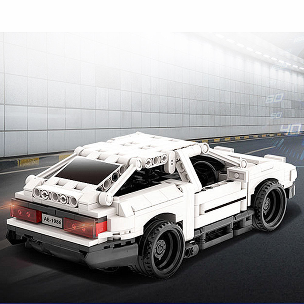 【GCT玩具嚴選】588PCS積木迴力車