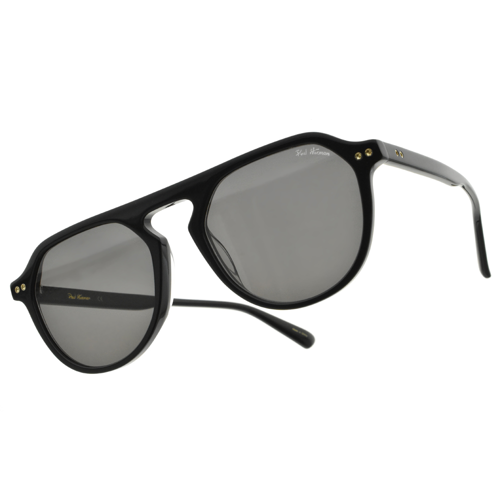 【PAUL HUEMAN】PHS1142A (三色) 時尚復古多邊圓框太陽眼鏡