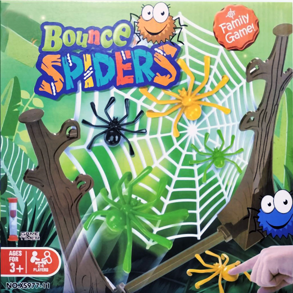 【GCT玩具嚴選】彈跳蜘蛛遊戲