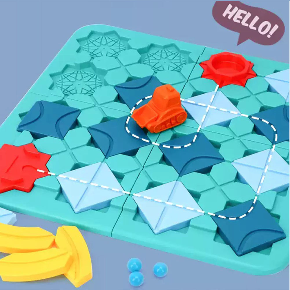 【GCT玩具嚴選】118關築路迷宮遊戲