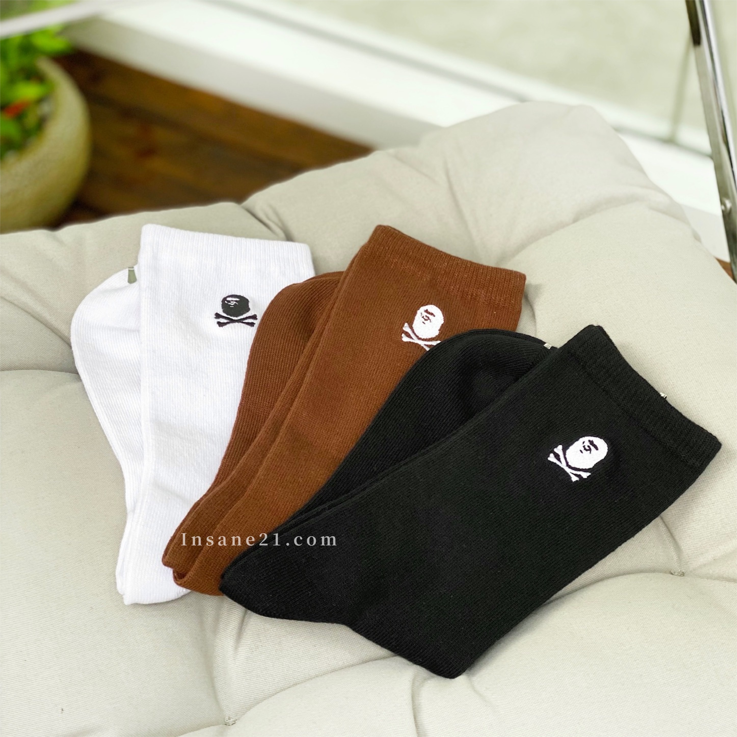 APE BAPE A BATHING APE 猿人 PIRATE 海盜 長襪