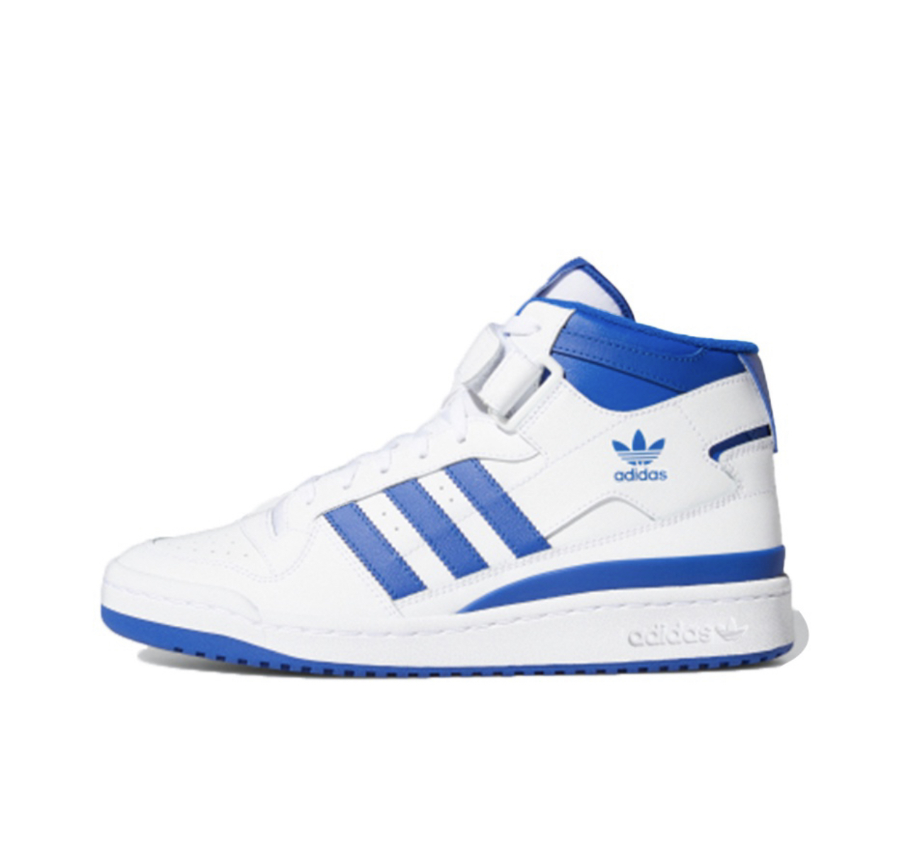 adidas Forum Mid 運動 愛迪達 三葉草 穿搭 球鞋 藍 白 FY4976 Dec lu