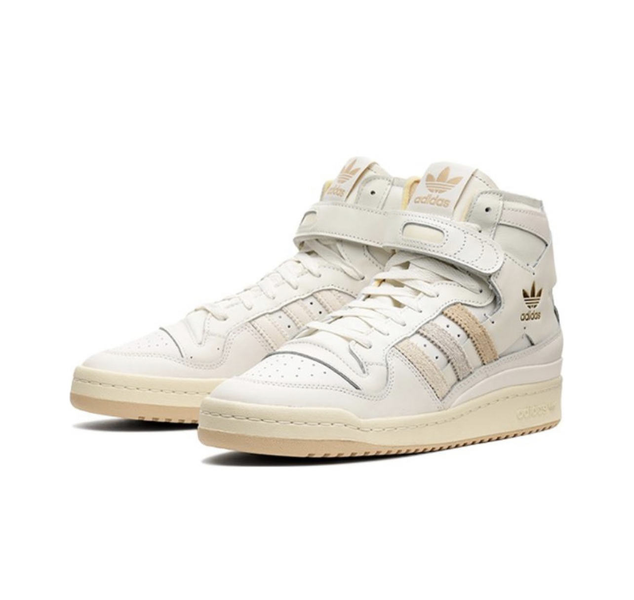 adidas Forum 84 HI 米白 奶茶 高筒 復古 三葉草 GW1905 Dec lu