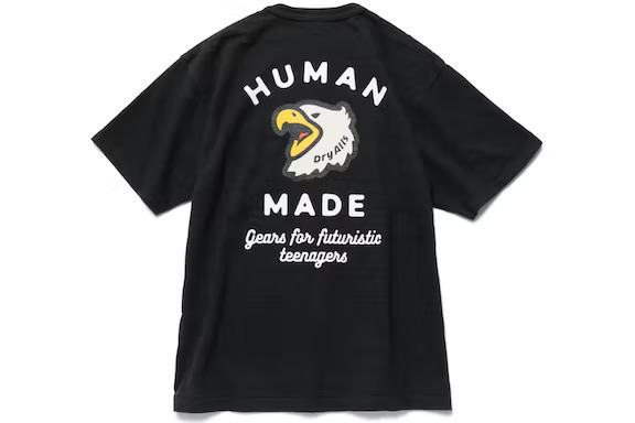Human Made Human Logo #03 Pocket T-Shirt Black (HM24CS003)