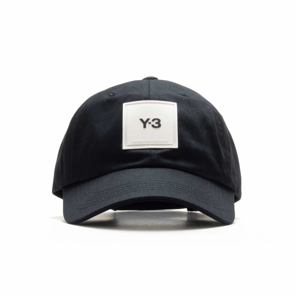 Y-3 Square Label Cap 黑色