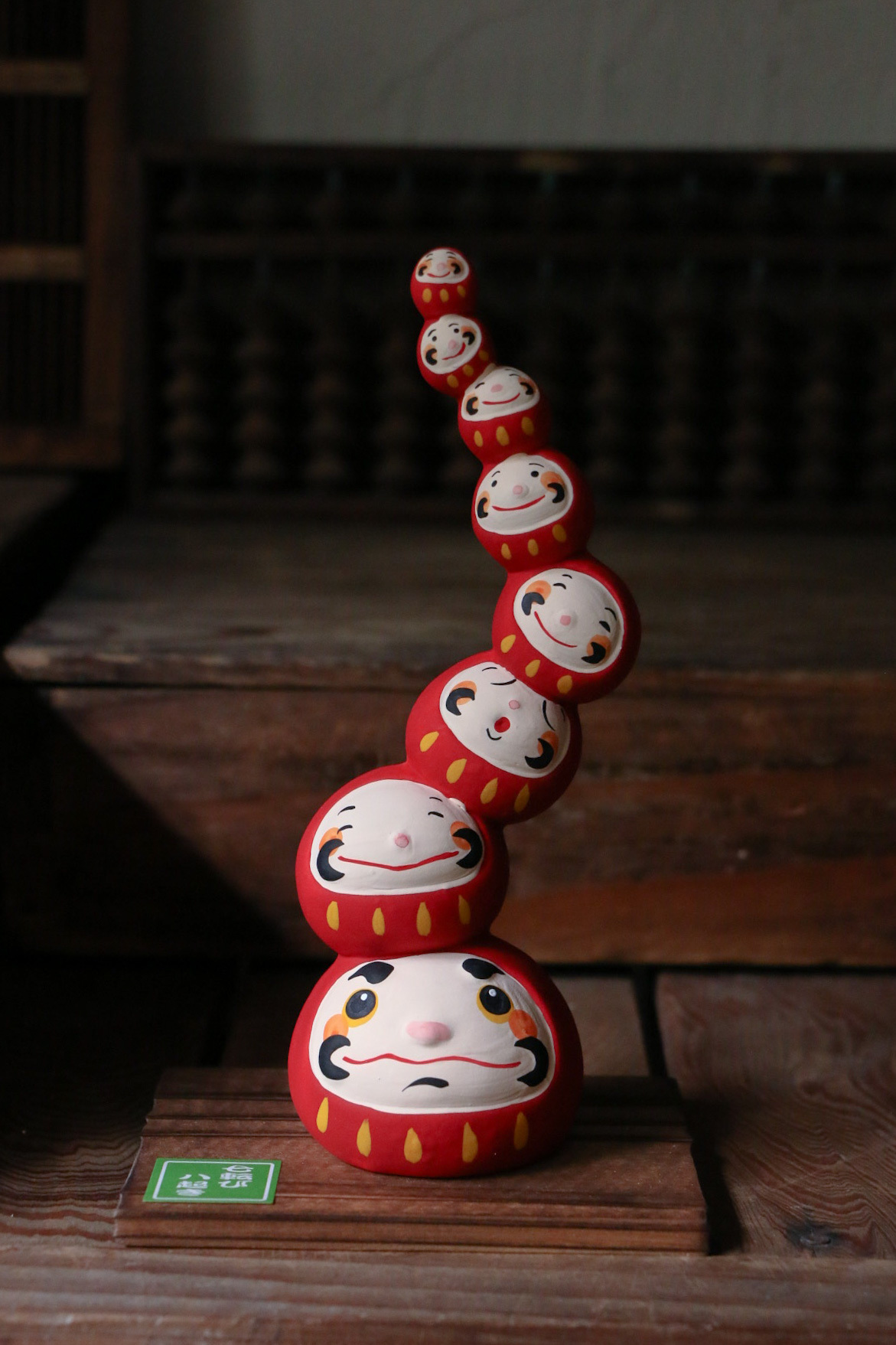 19-284日本 七轉八起/辮子達摩擺飾