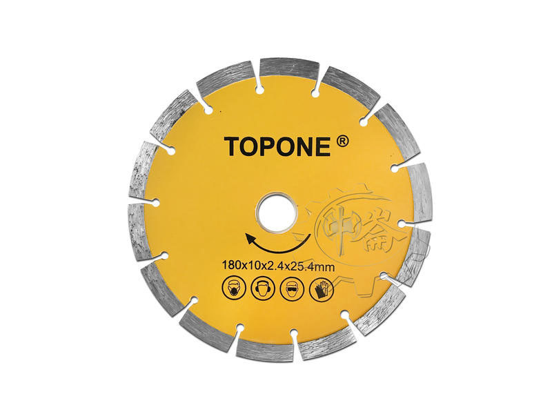 ＊中崙五金【附發票】TOPNE鑽石鋸片 180mm 金鋼石鋸片 花崗石/大理石/磁磚/混凝土專用
