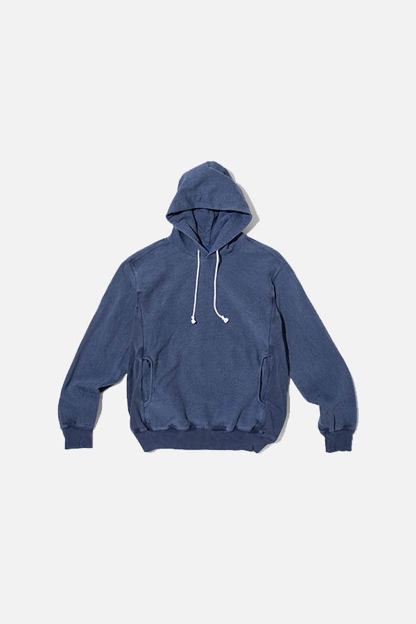 Good On - 厚磅口袋帽T / 海軍藍