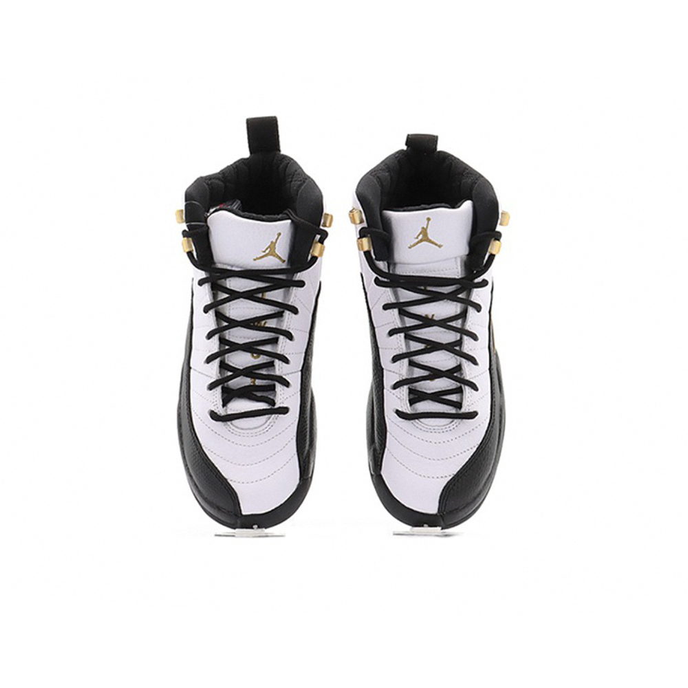 Air Jordan 12 Retro Royalty Taxi 皇室白黑金153265-170