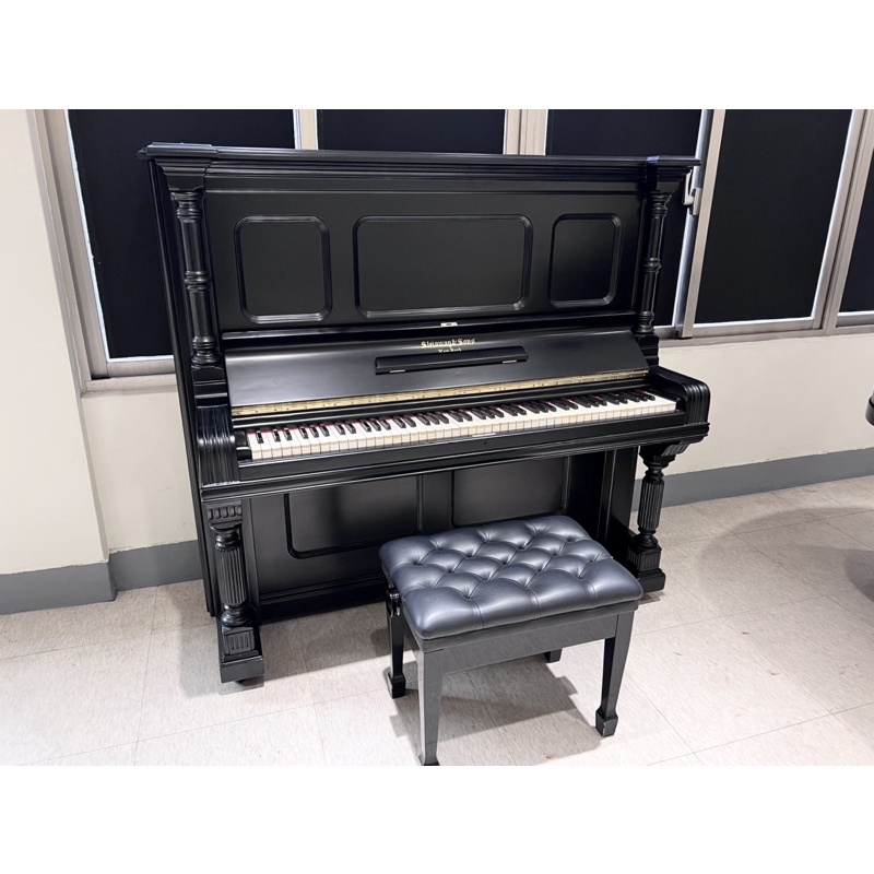 （已售出）精選鋼琴 稀有 史坦威鋼琴 Steinway & Sons 大直立鋼琴 單音延長 中古鋼琴 二手鋼琴 古董 漢麟樂器