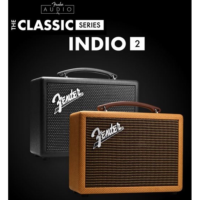 Fender Indio 2 二代升級 四單體驅動 高續航 可攜帶 藍牙喇叭 公司貨【宛伶樂器】