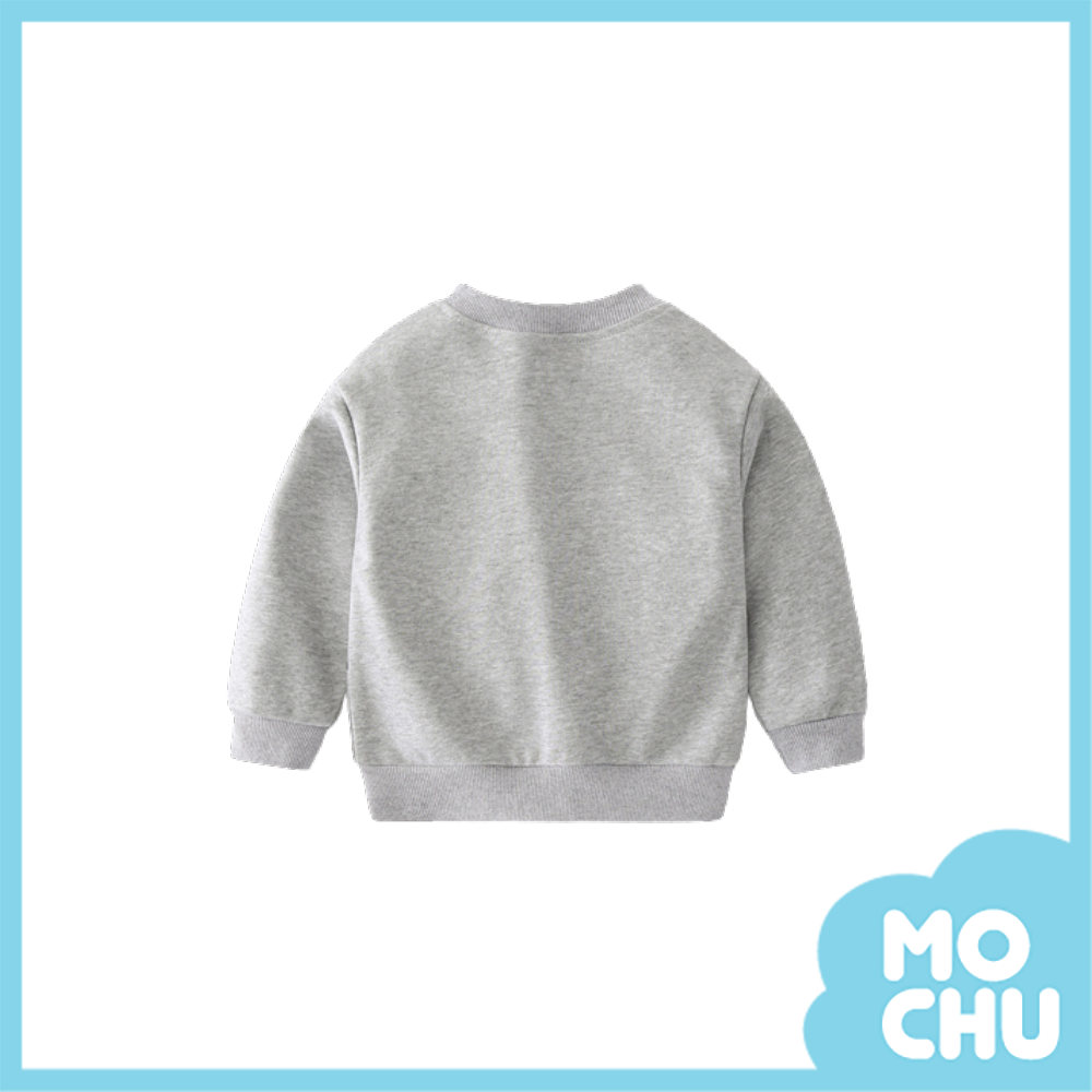 拉鍊包包圓領長袖衛衣