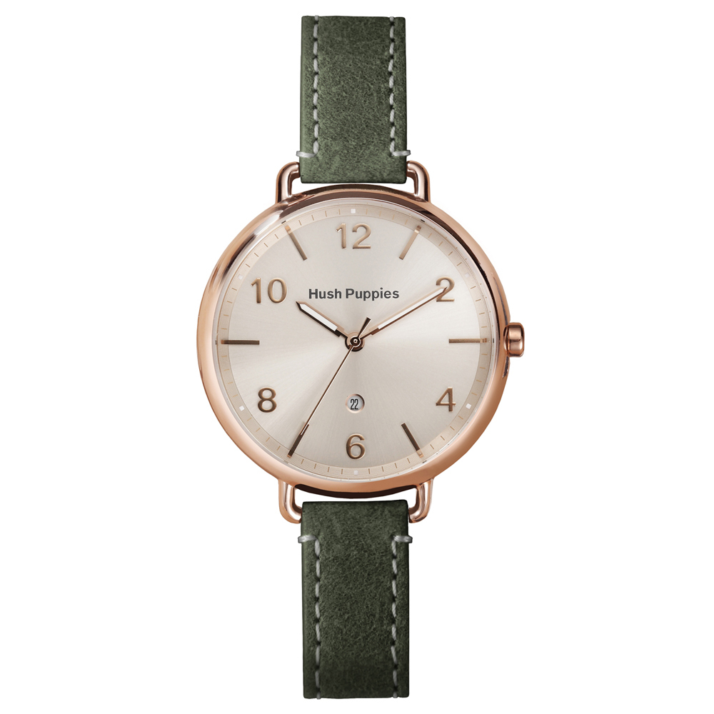 Orbz 麂皮質感女錶