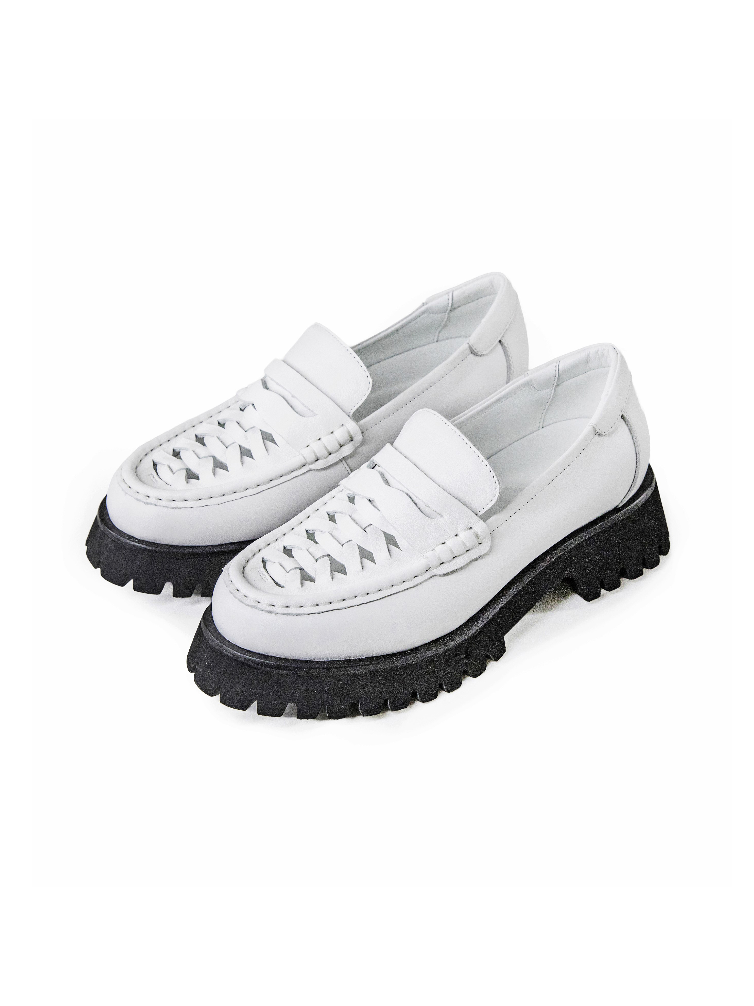 Weave loafer shoes - S265N