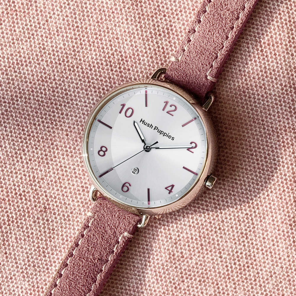 Orbz 麂皮質感女錶