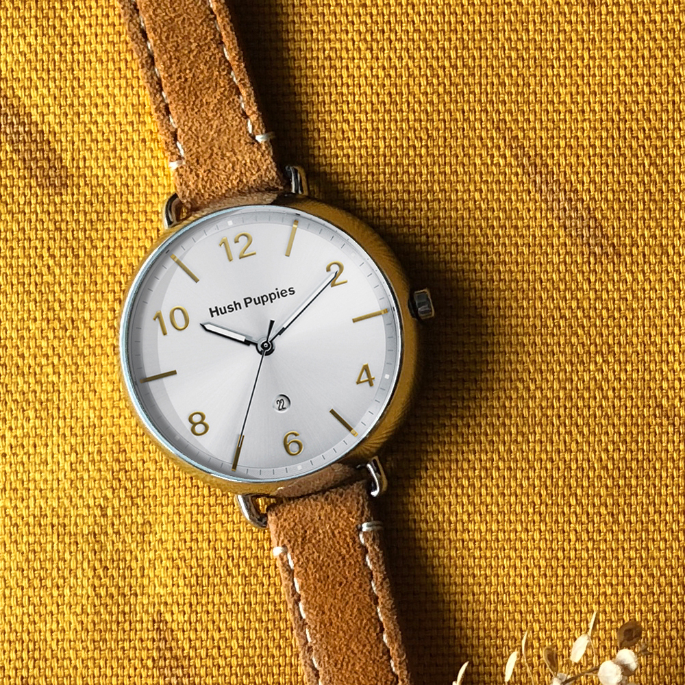 Orbz 麂皮質感女錶