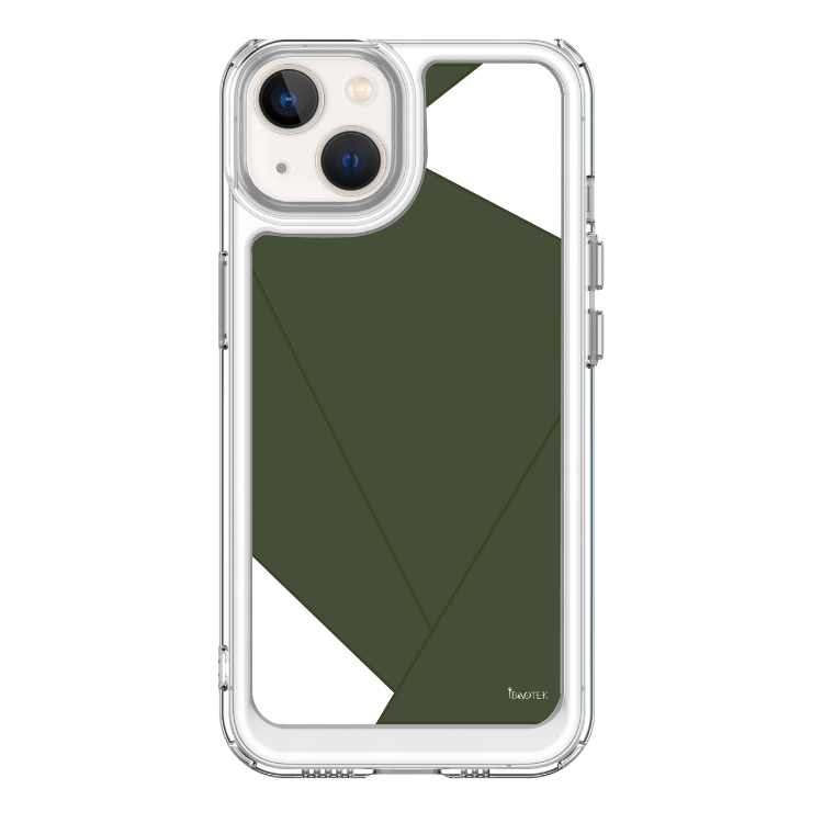 iPhone 13-14系列 手機防摔殼軍綠鎧甲