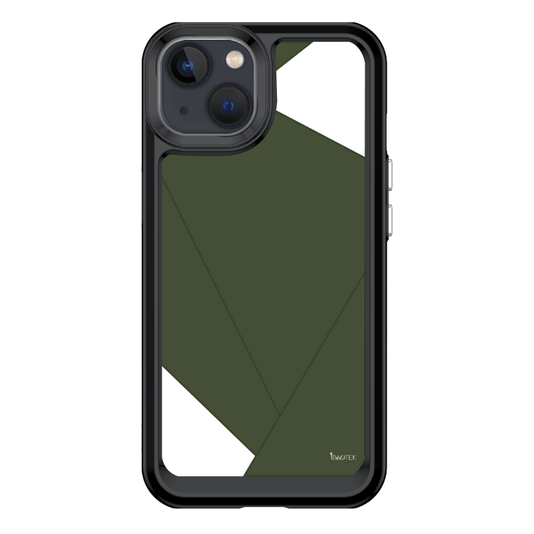 iPhone 13-14系列 手機防摔殼軍綠鎧甲