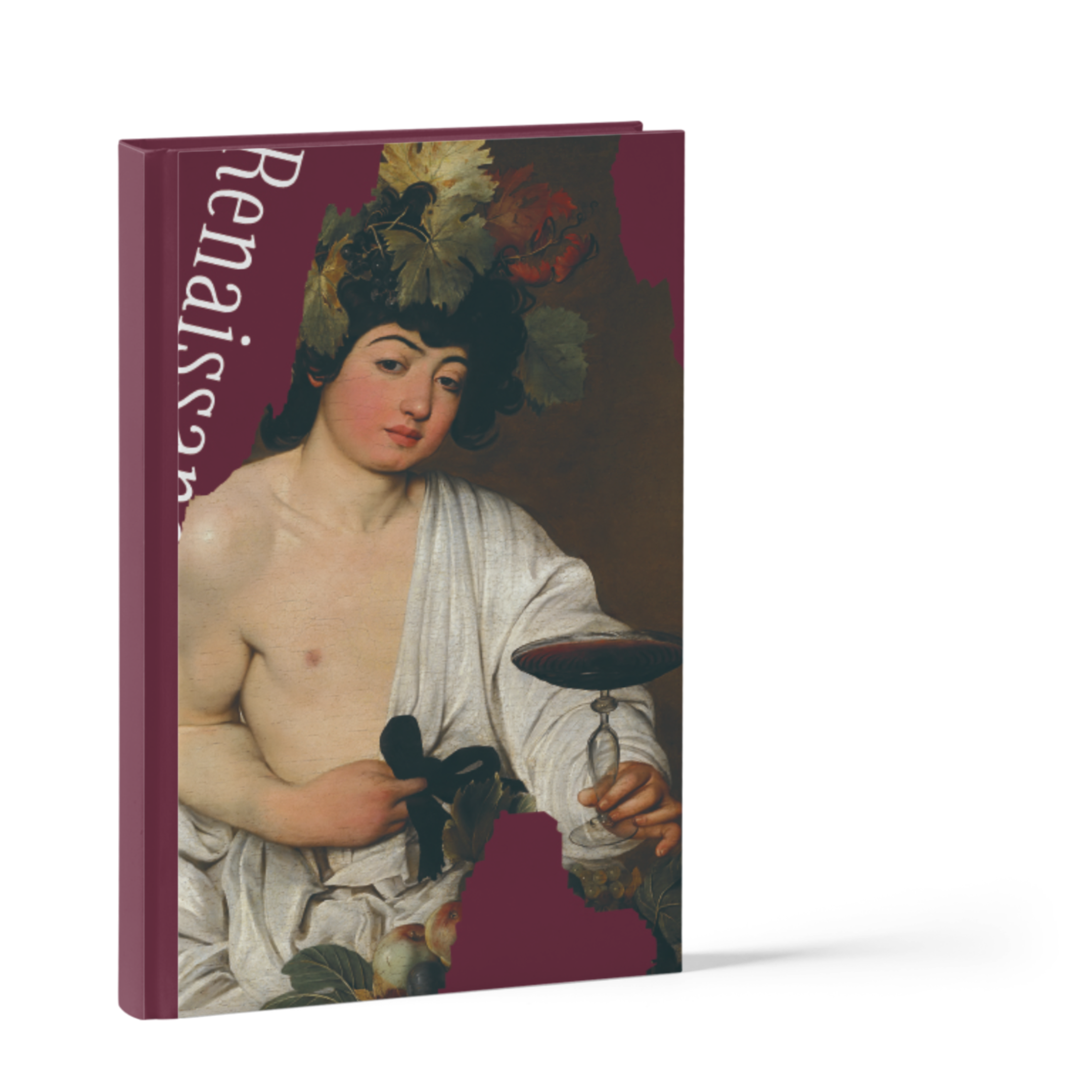 文藝復興精裝筆記本｜卡拉瓦喬《酒神巴克斯》