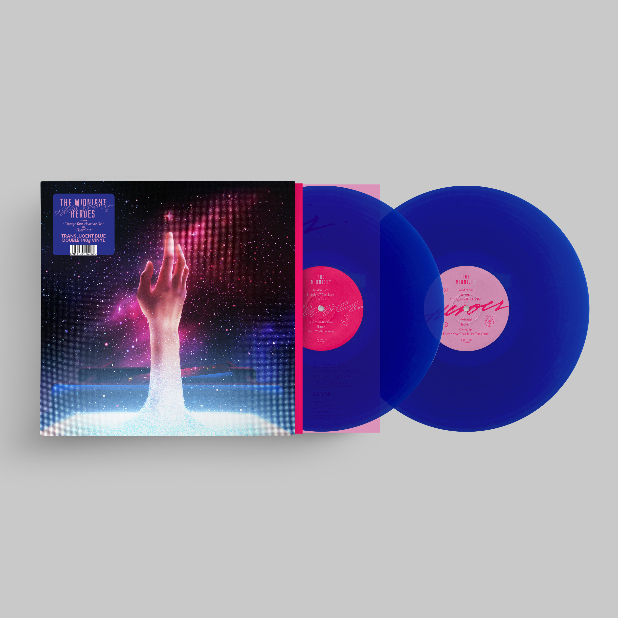 The Midnight《Heroes 》（限量藍膠2LP）
