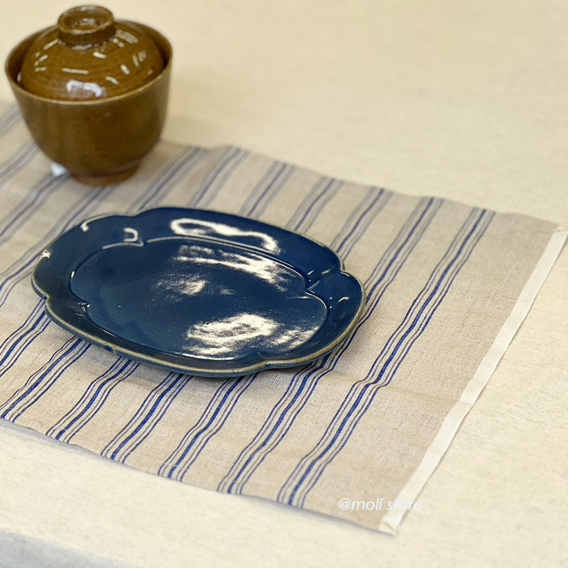 linen Placemats Stripe linen｜studio m'