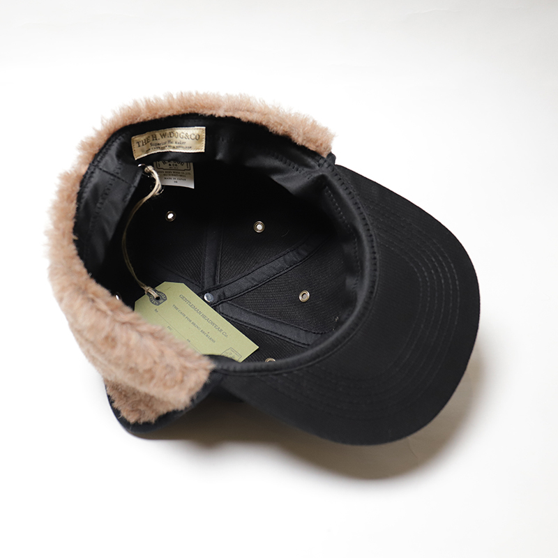 The H.W. Dog & Co. D Deck Cap Black