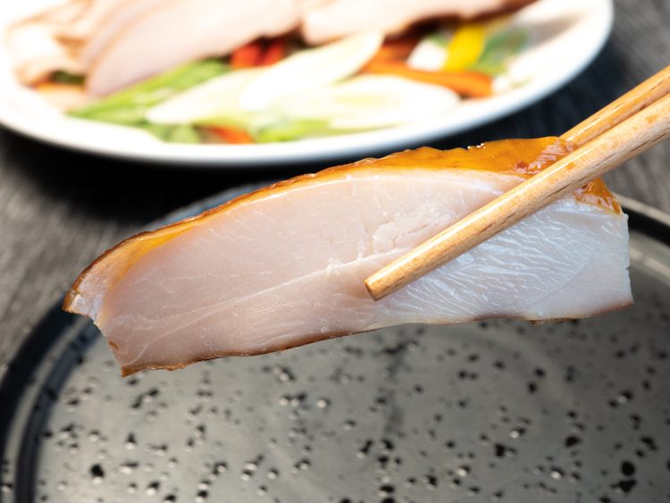 煙燻臘雞腿（切片）