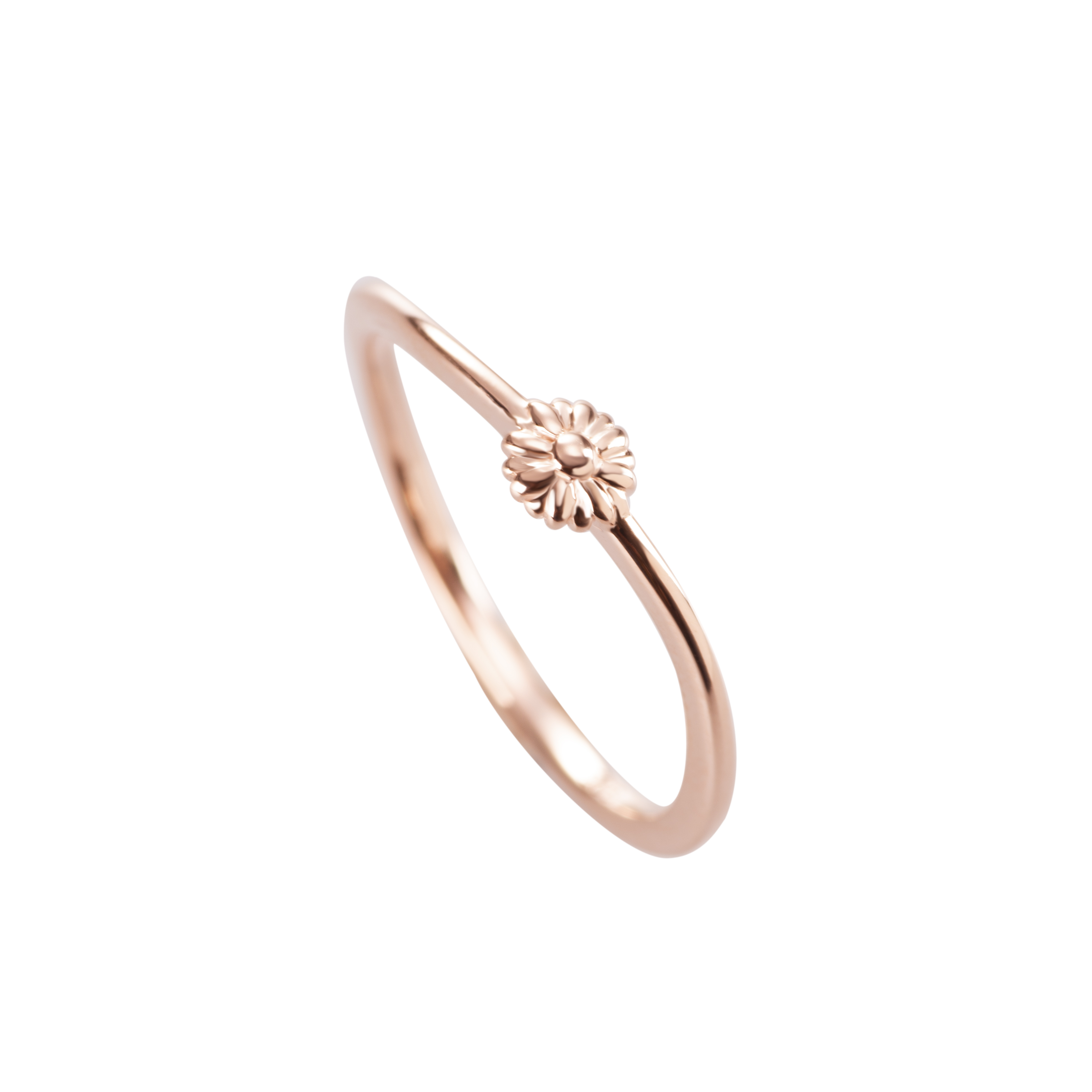 幸運小花 純銀戒指