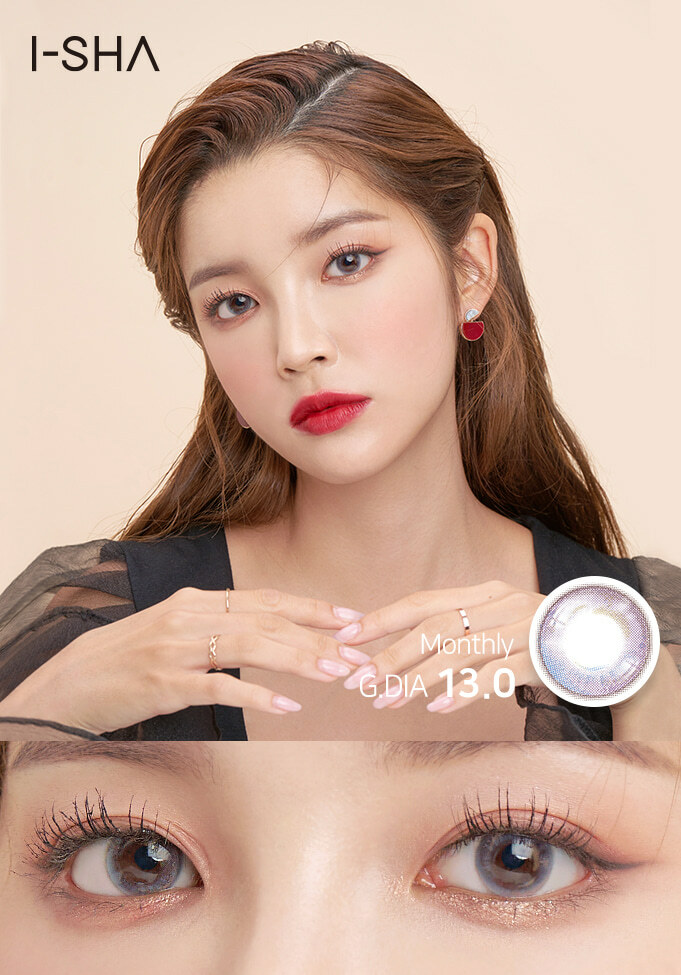 I-SHA season eye 1 Year winter  每年拋棄型彩妝隱形眼鏡｜每盒1片