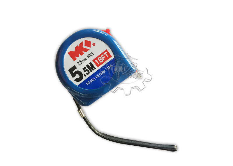 ＊中崙五金 【附發票】MK捲尺 寬25mm*長5.5M ( 英吋 ) 米尺 鐵尺 品質保證 優惠中!