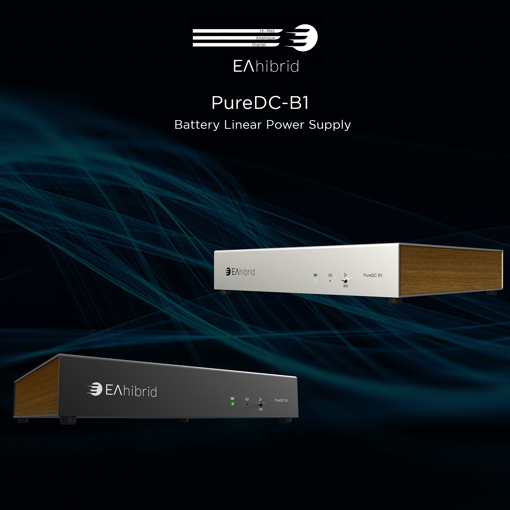 電動車皇牌級發燒補品 EAhibrid PureDC-B1 電池供電線性電源