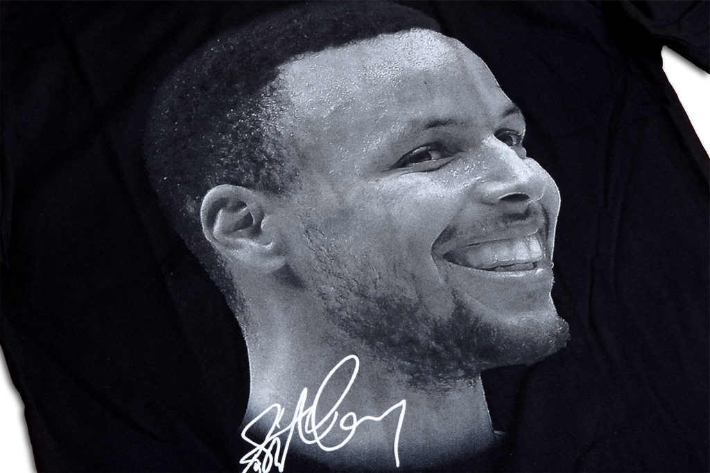 Mitchell & Ness Stephen Curry Real Big Face T-Shirt