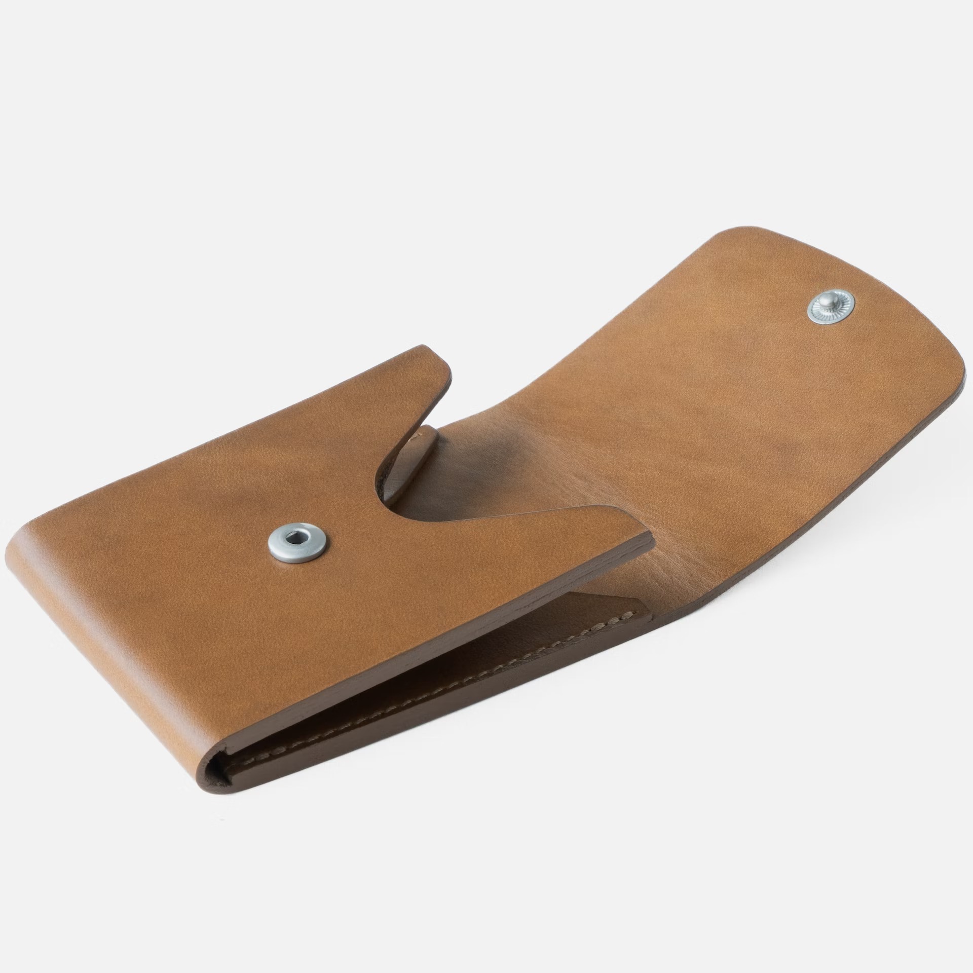 MAKR | WELD VERT POCKET 風琴式卡夾_亞麻、樹皮色