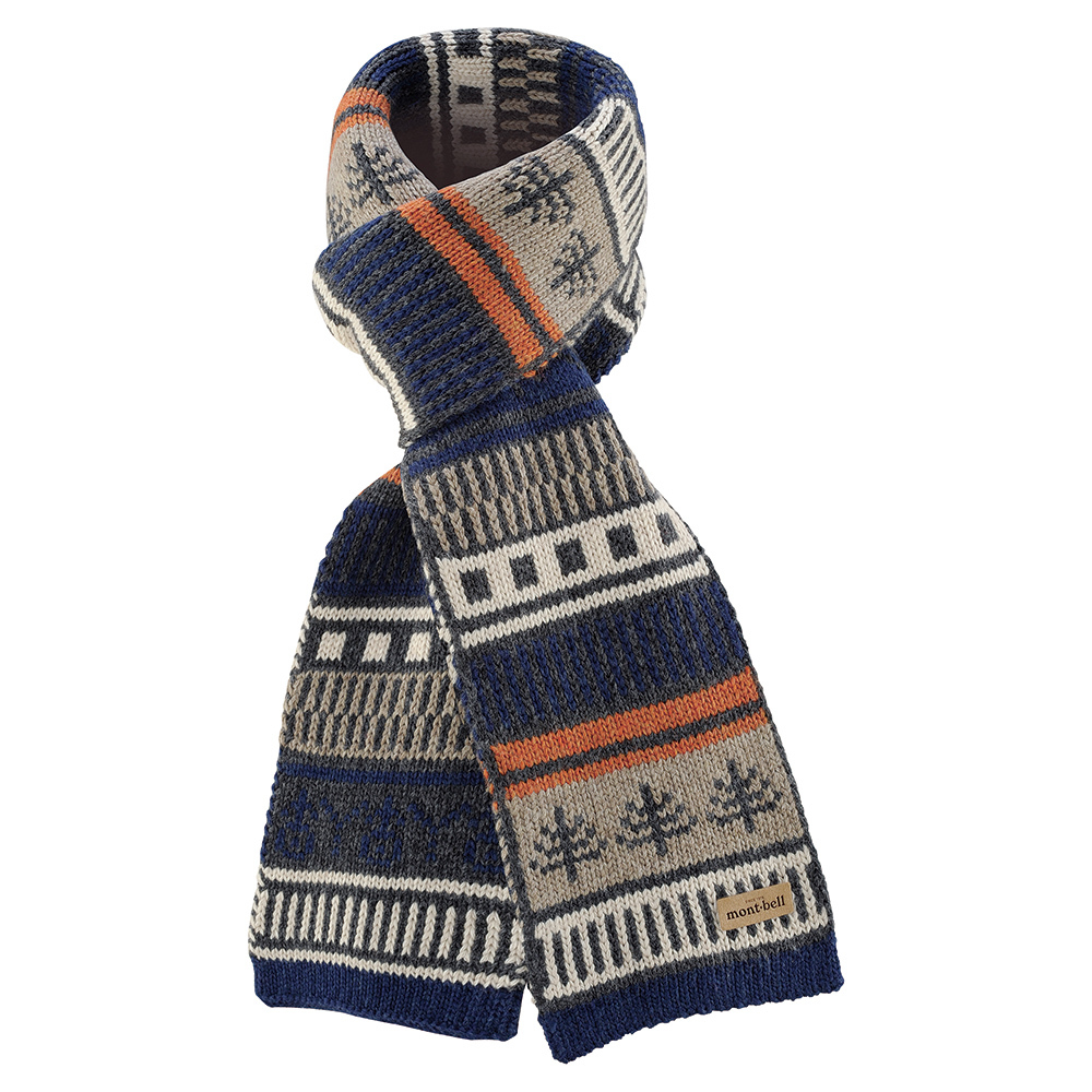 mont-bell: Knit Highland Muffler Forest