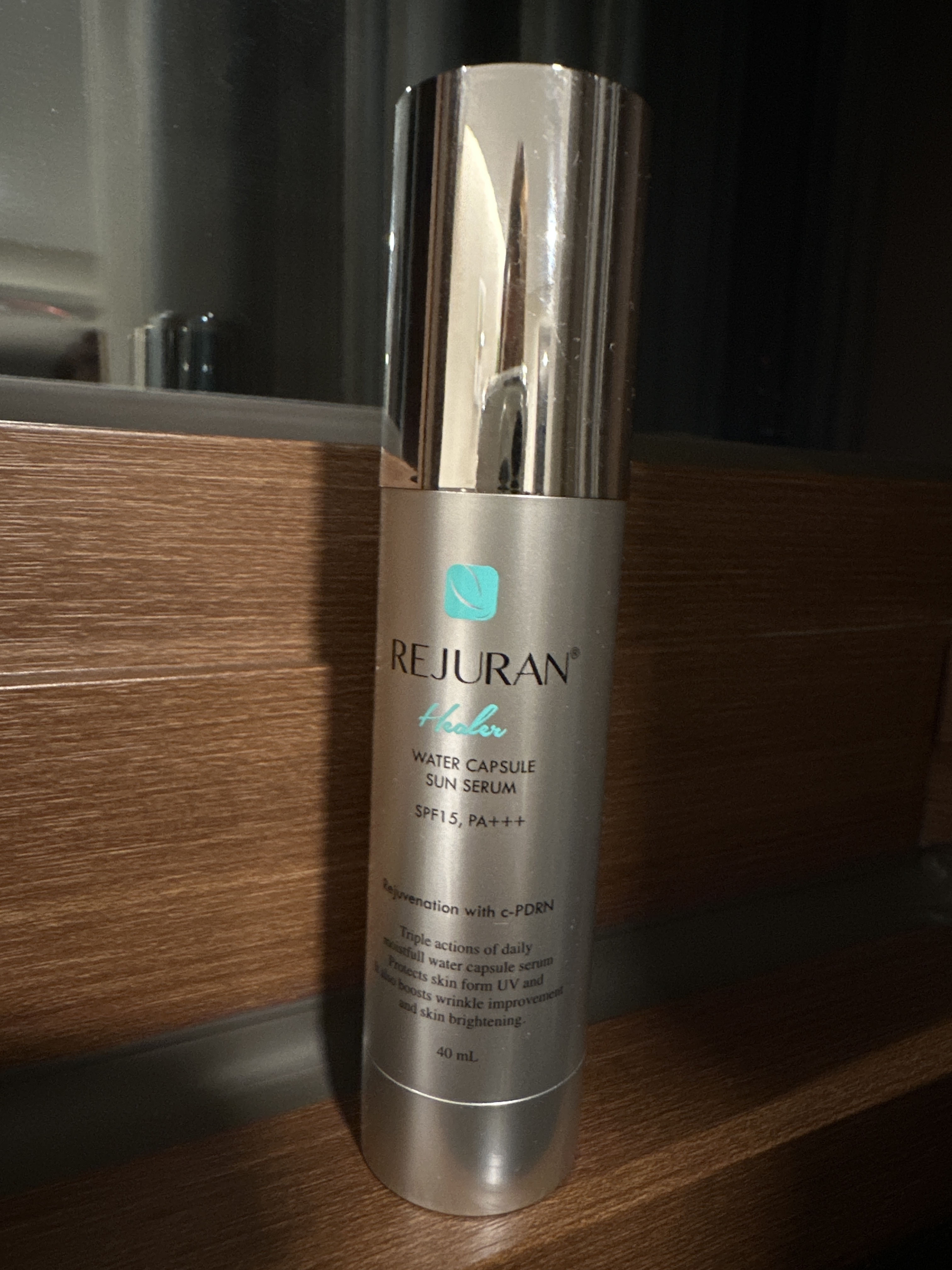 RJ05 [Rejuran Healer] Water Capsule Sun Serum 40ml SPF 15+ PA+++