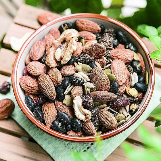 Y2: 心安有機 - 有機綜合黑糖果仁 250g